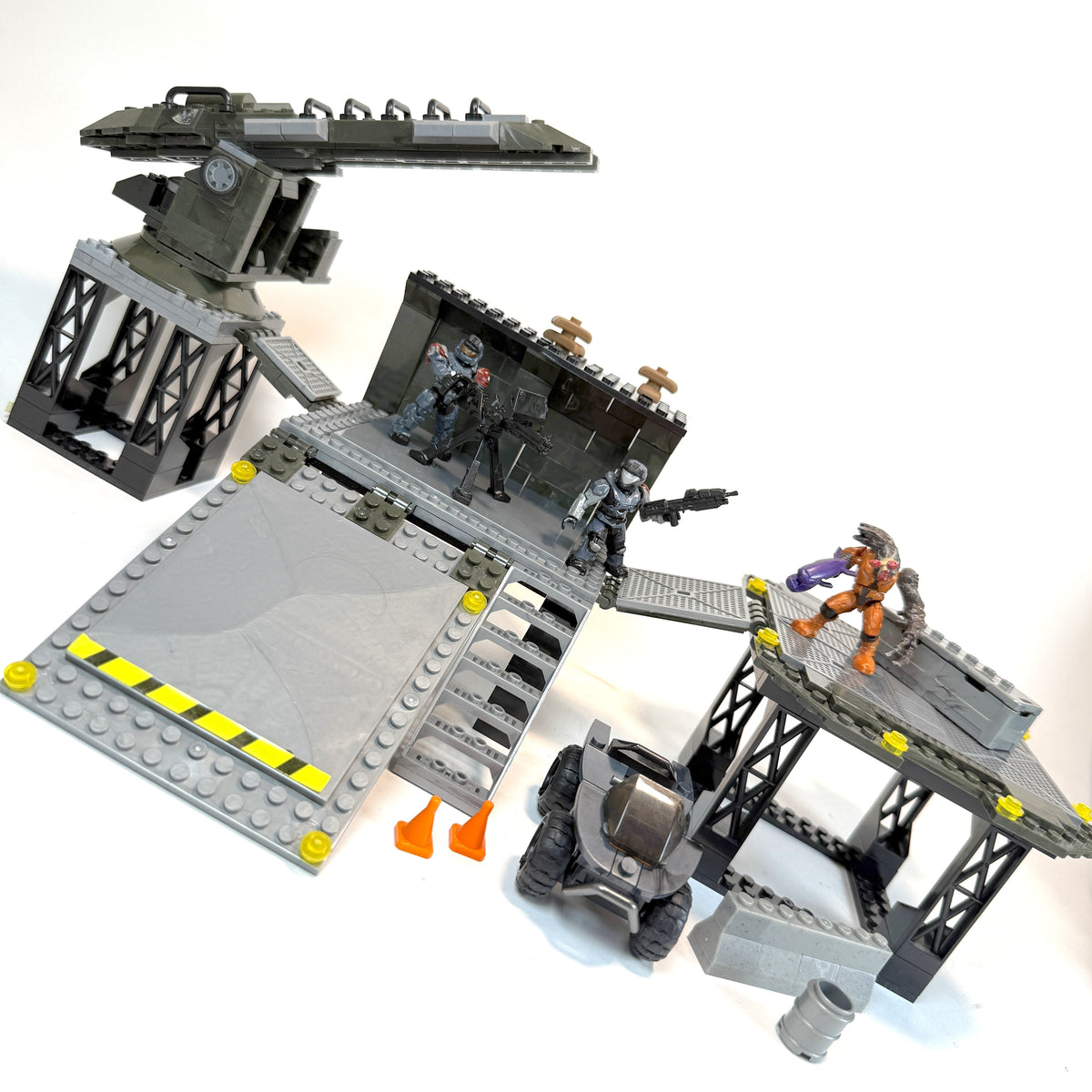 Flood Siege 100% Complete - Halo Mega Bloks
