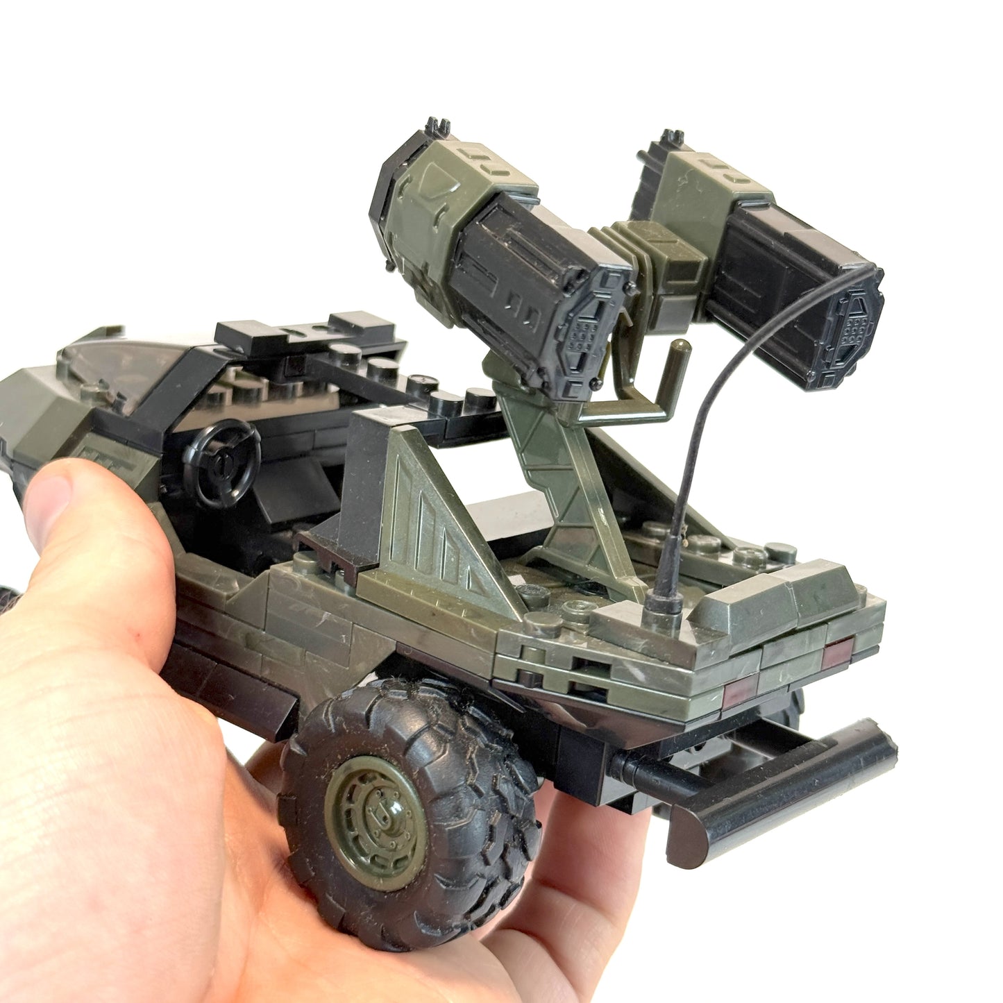 AA Gun VS Rockethog 100% Complete w/ Instructions - Halo Mega Bloks