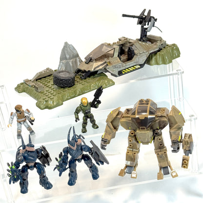 EVA's Ultimate Last Stand w/ Desert Cyclops - Halo Mega Bloks