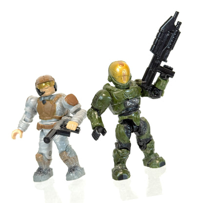 EVA's Ultimate Last Stand w/ Desert Cyclops - Halo Mega Bloks