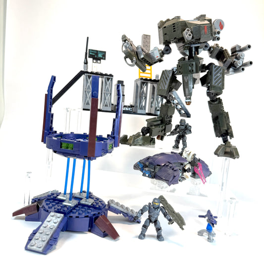 Halo 4/5 Bundle - Mantis, Covenant Watchtower, Ghost - Mega Bloks