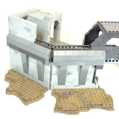 Assault on High Ground Red VS Blue MOC - Halo Mega Bloks