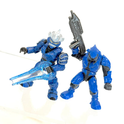 Assault on High Ground Red VS Blue MOC - Halo Mega Bloks