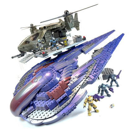 ULTIMATE Reach Bundle w/ Instructions - UNSC Falcon VS Covenant Seraph