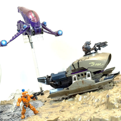 UNSC Battlescape Diorama - Halo Mega Bloks