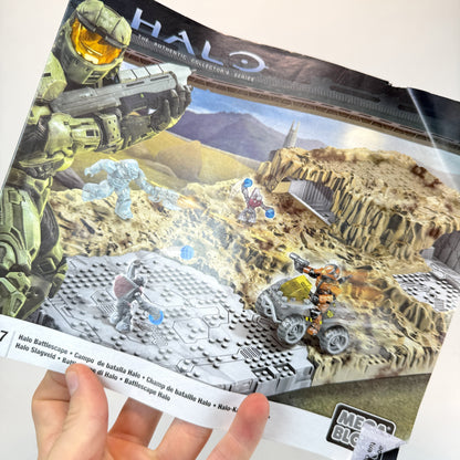 UNSC Battlescape Diorama - Halo Mega Bloks