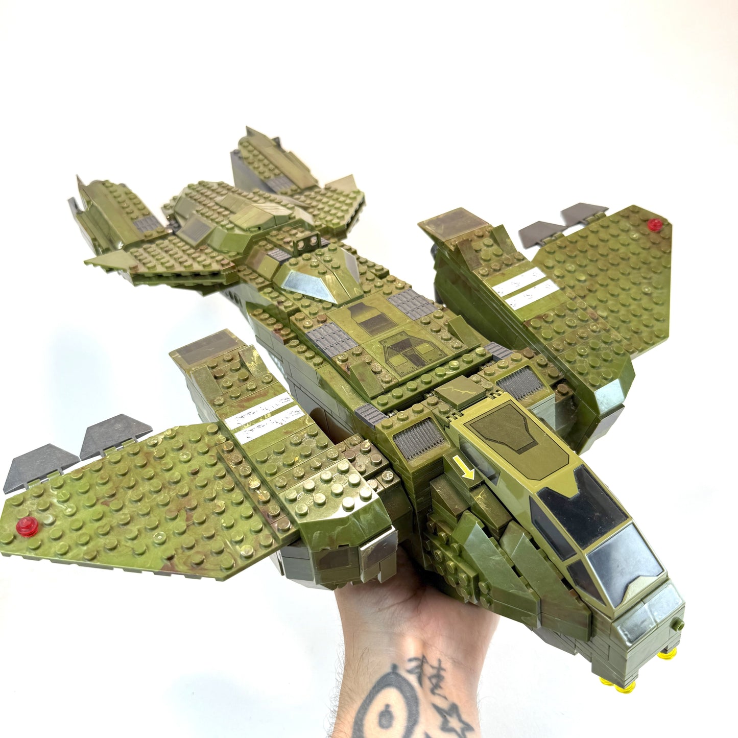 ULTIMATE Halo 3 Bundle - Covenant Phantom VS UNSC Pelican - Mega Bloks
