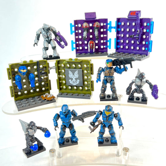 Cobalt & Silver Combat Units - Halo Mega Bloks