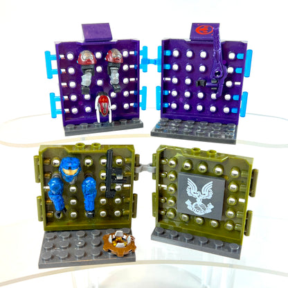 Cobalt & Silver Combat Units - Halo Mega Bloks