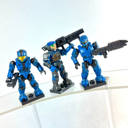 Cobalt & Silver Combat Units - Halo Mega Bloks