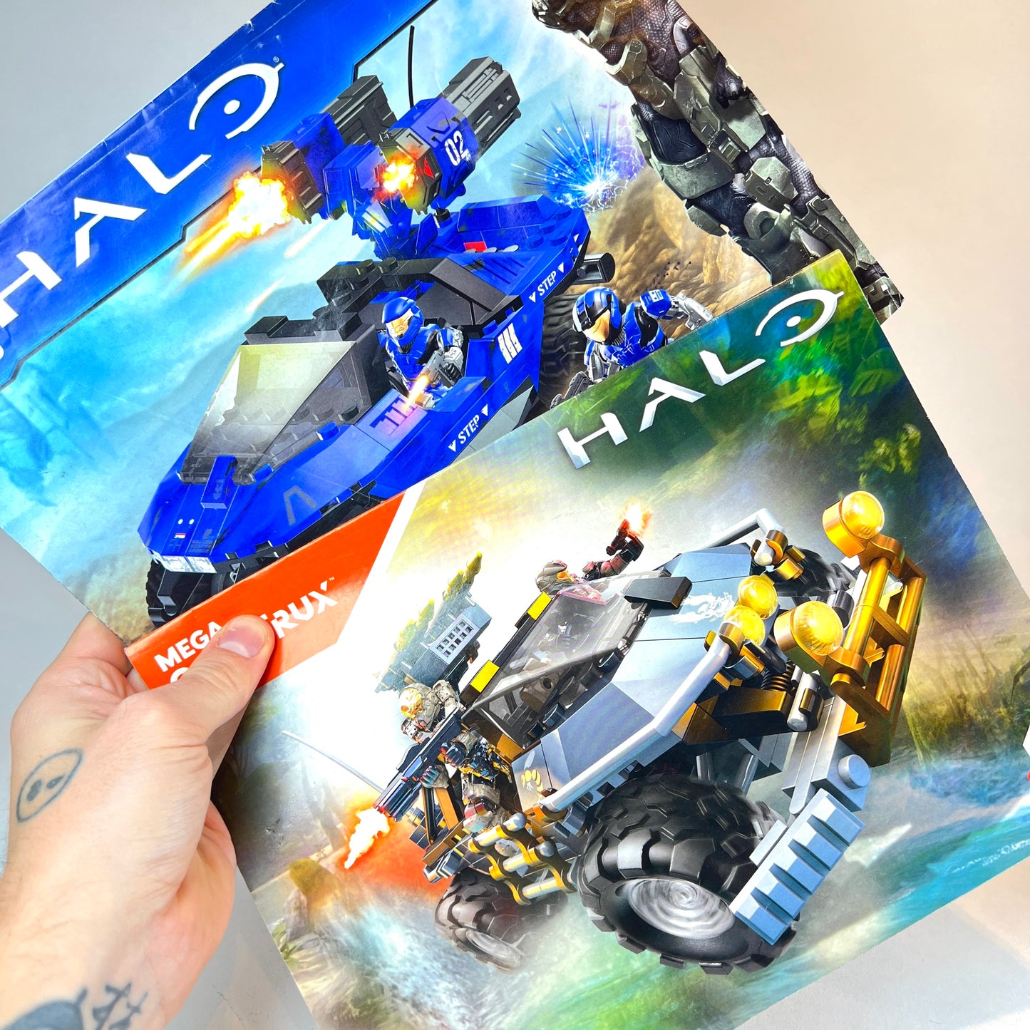 HUGE Halo Instruction Manual Bundle - Mega Bloks