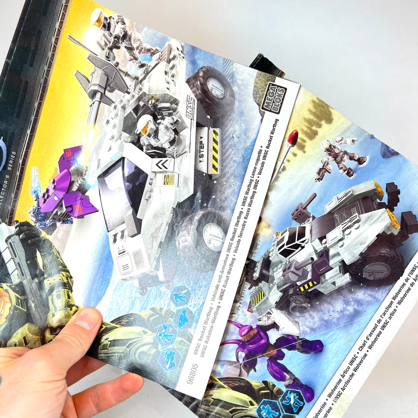 HUGE Halo Instruction Manual Bundle - Mega Bloks