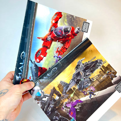 HUGE Halo Instruction Manual Bundle - Mega Bloks