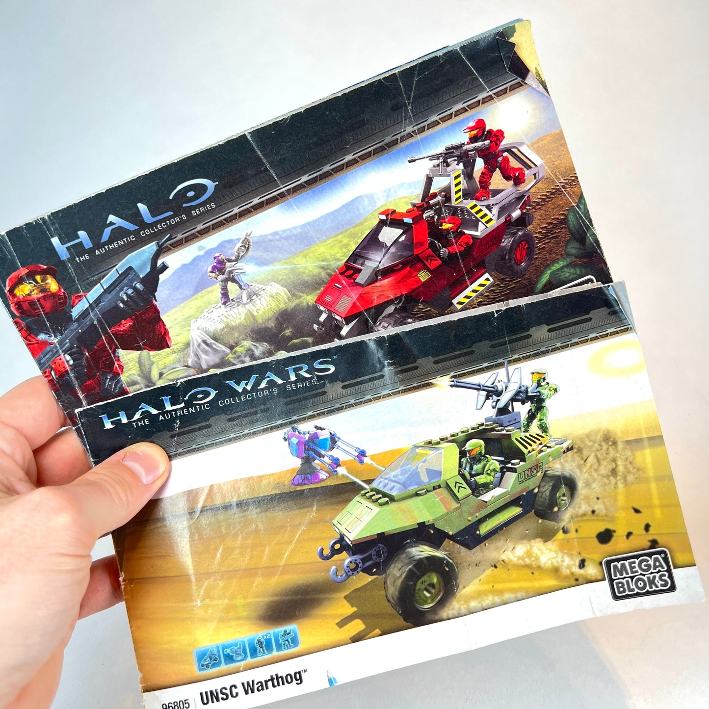 HUGE Halo Instruction Manual Bundle - Mega Bloks
