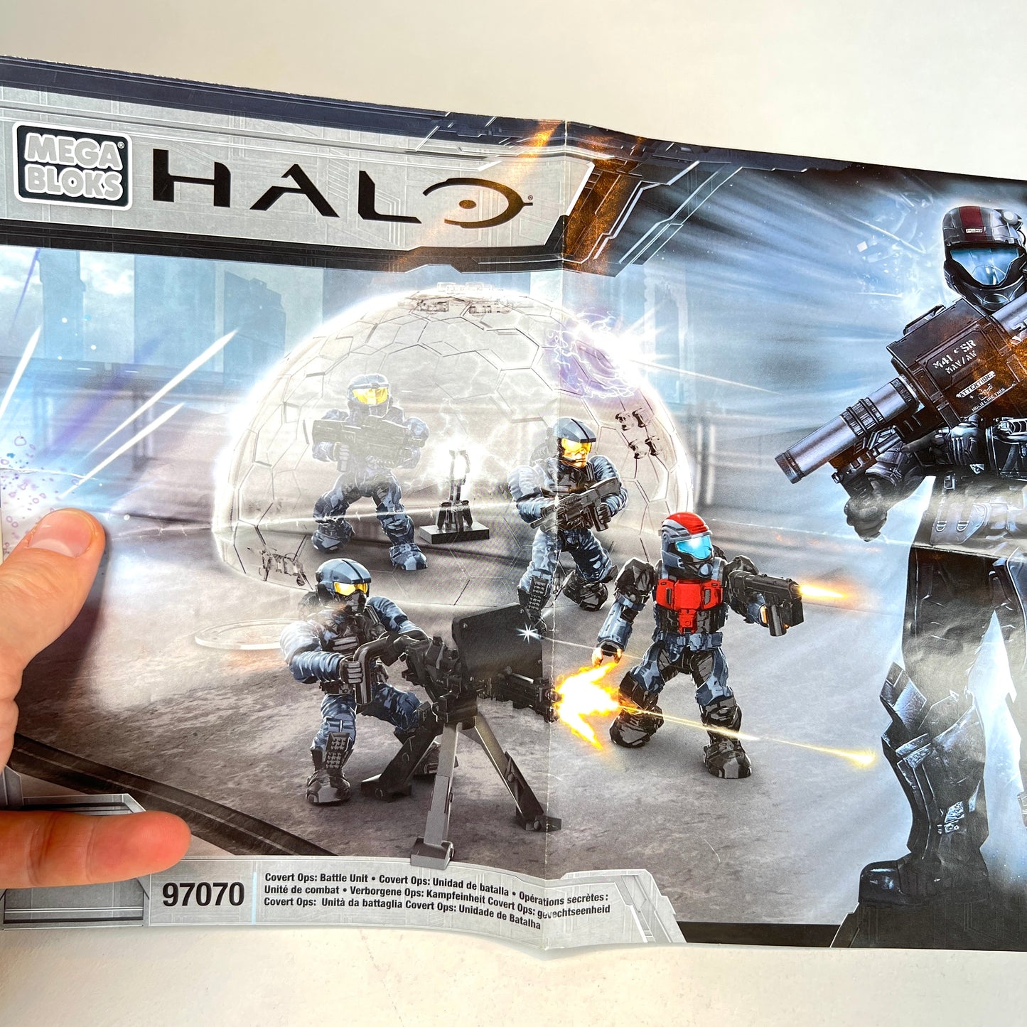 HUGE Halo Instruction Manual Bundle - Mega Bloks
