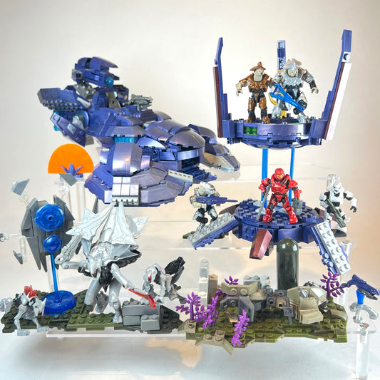 Ultimate H5 Bundle! Wraith, Watchtower, Promethean Fireteam w/ Instructions - Mega Construx
