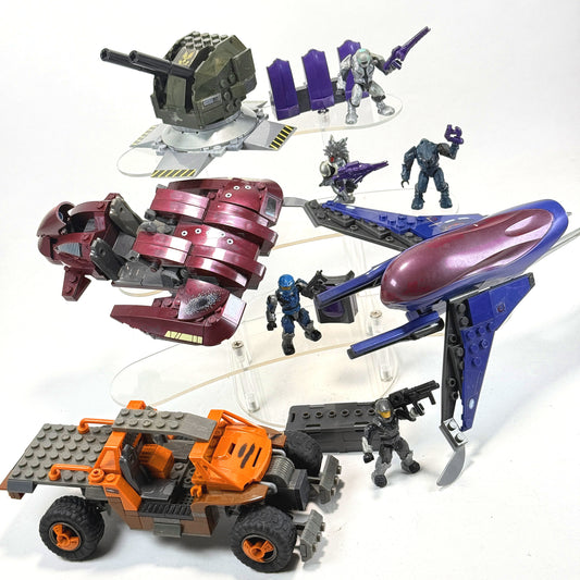 Halo Reach Bundle - UNSC Spade, Orbital Banshee Blitz, Revenant - Mega Bloks