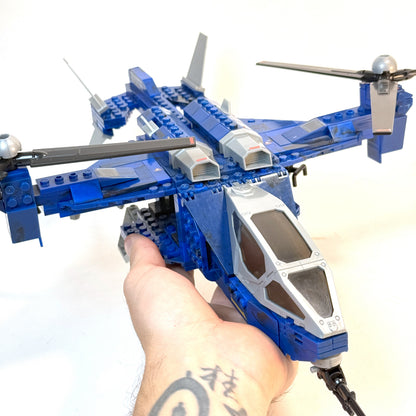 Blue Series Falcon w/ Instructions - Halo Mega Bloks