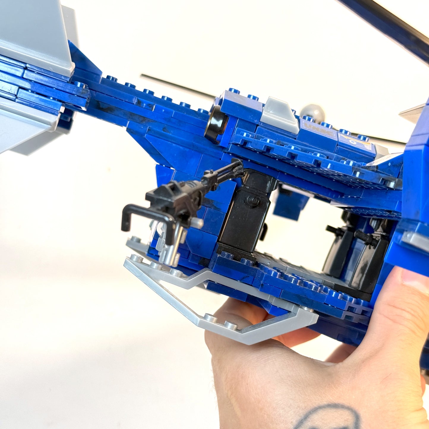 Blue Series Falcon w/ Instructions - Halo Mega Bloks