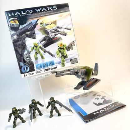 The First EVER Halo Mega Bloks Set w/ Box - UNSC Turret