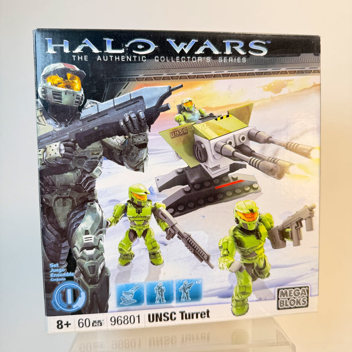 The First EVER Halo Mega Bloks Set w/ Box - UNSC Turret