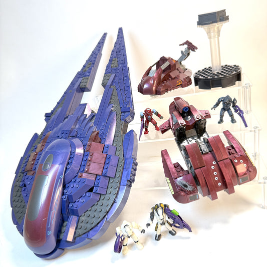 Halo Reach Covenant Bundle - Seraph, Revanant, Spectre - Mega Bloks
