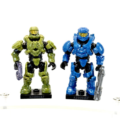 Alpha Series Complete Base Set w/ Gummy CHASE - Halo Mega Bloks