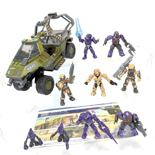 Covenant Strike 100% Complete w/ Instructions - Halo Mega Bloks
