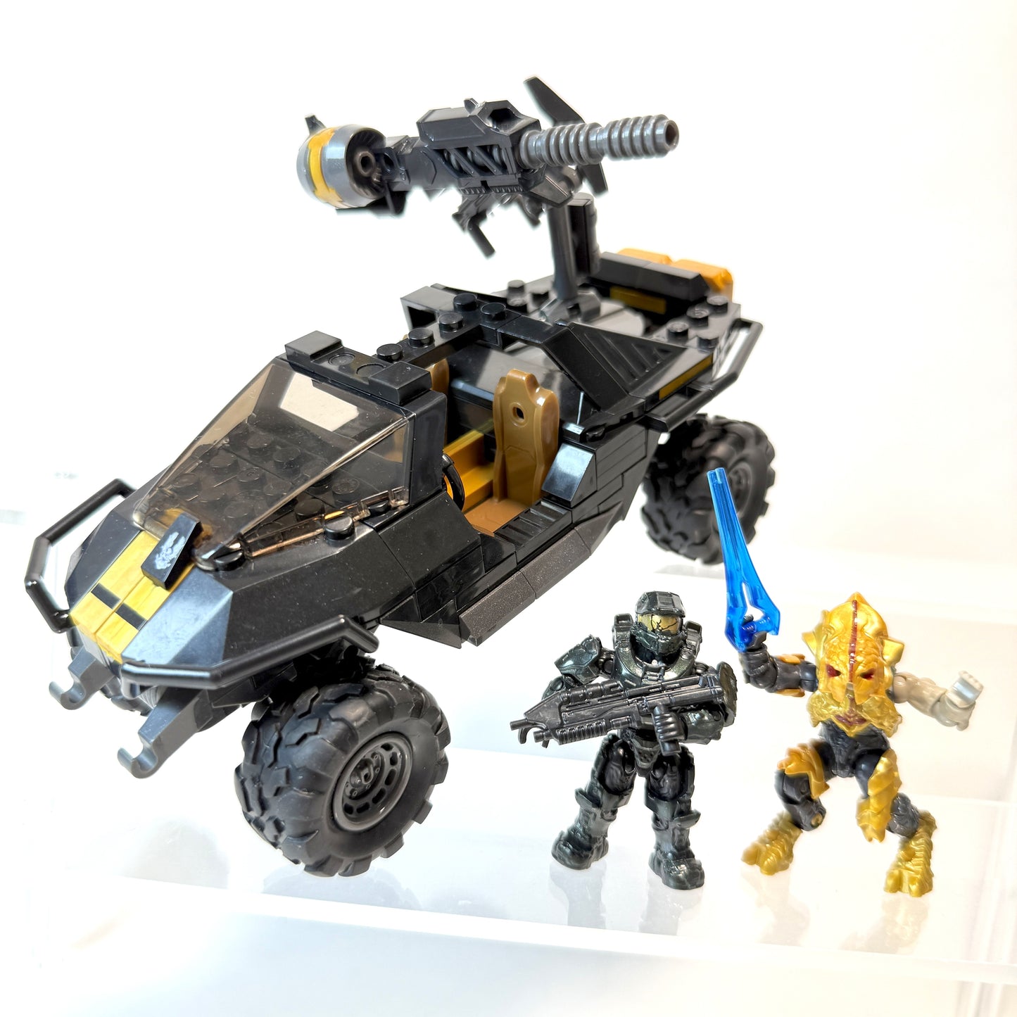 UNSC Attack Gausshog 100% Complete - Halo Mega Construx