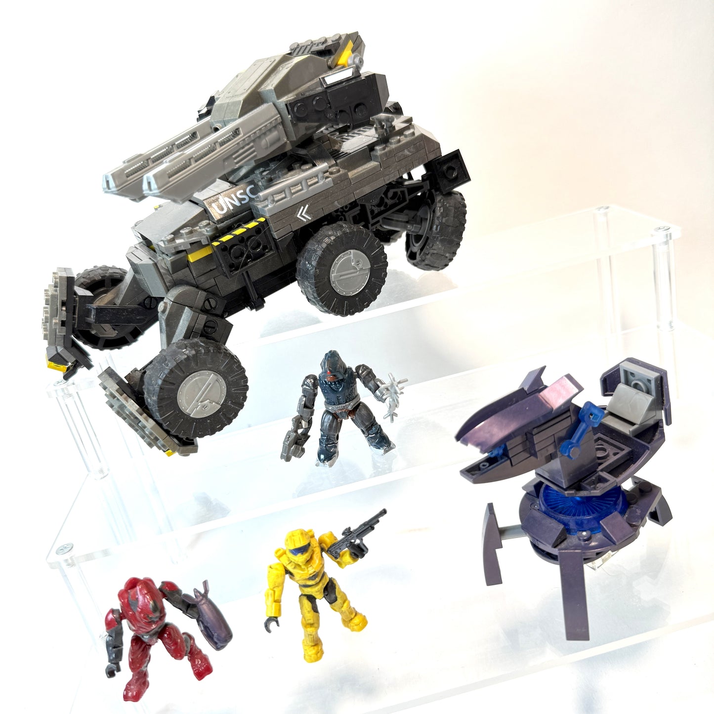 UNSC Lights and Sounds Cobra 100% Complete - Halo Mega Bloks