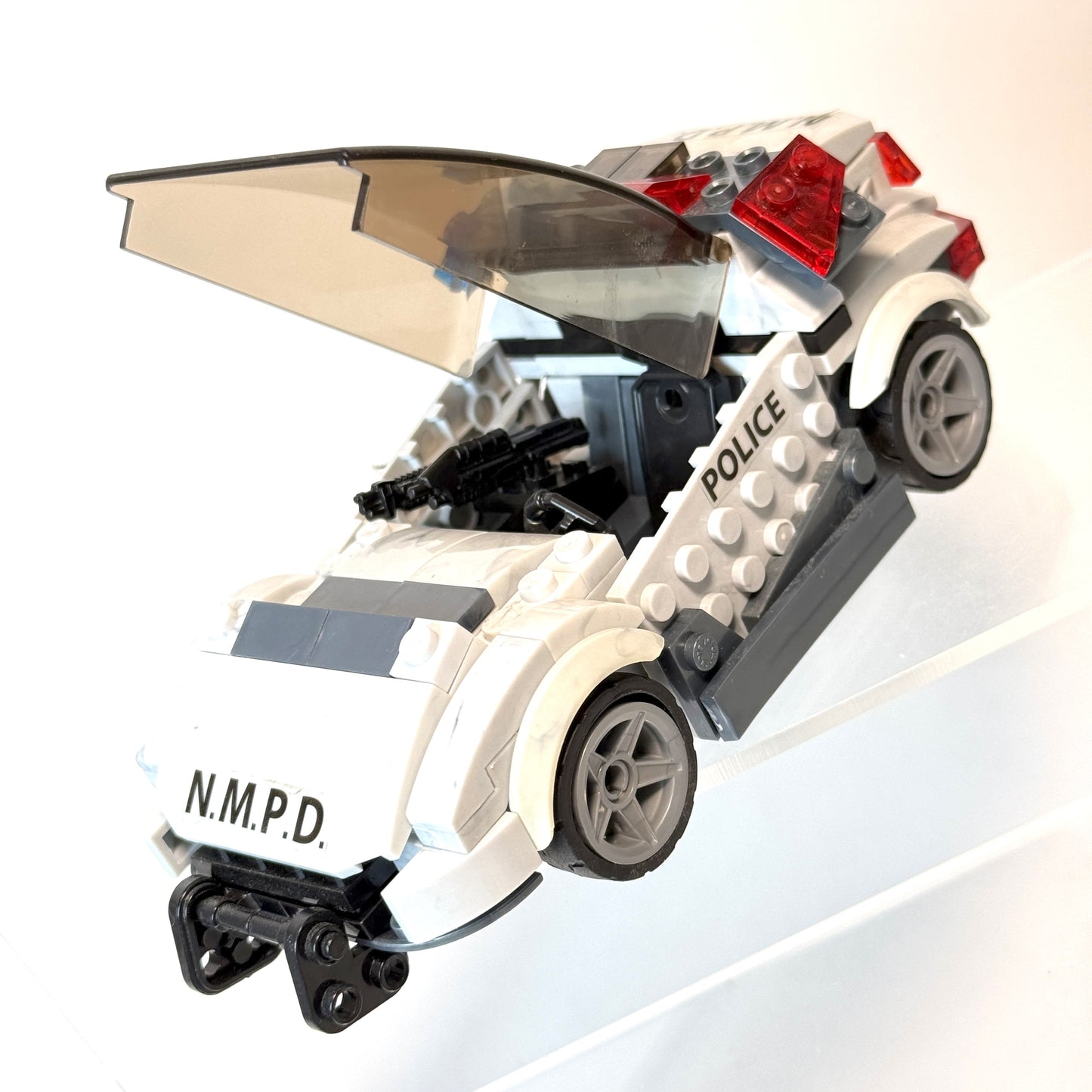 NEW MOMBASSA ASSAULT - NMPD Cruiser - Metallic Drop Pod - Halo Mega Bloks