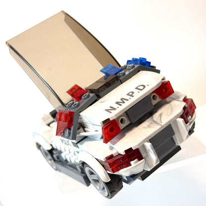 NEW MOMBASSA ASSAULT - NMPD Cruiser - Metallic Drop Pod - Halo Mega Bloks