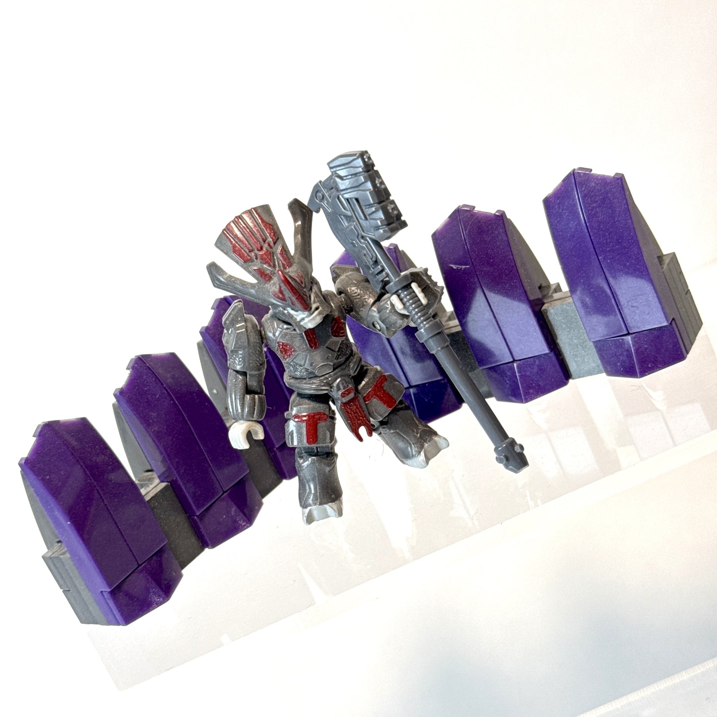 100% Complete Covenant Revenant Attack and Chieftain Charge Bundle - Halo Mega Bloks