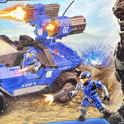 SEALED Blue Series Rockethog - Halo Mega Bloks