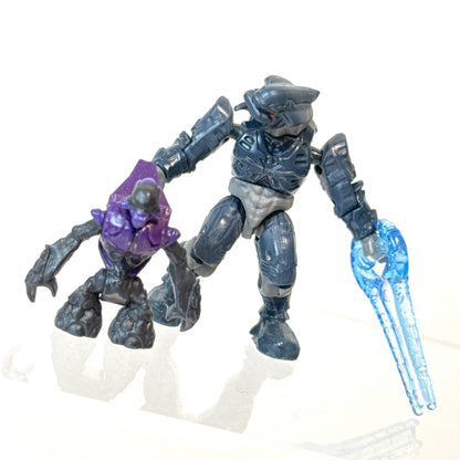UNSC Gausshog VS Covenant Locust 100% Complete - Halo Mega Bloks
