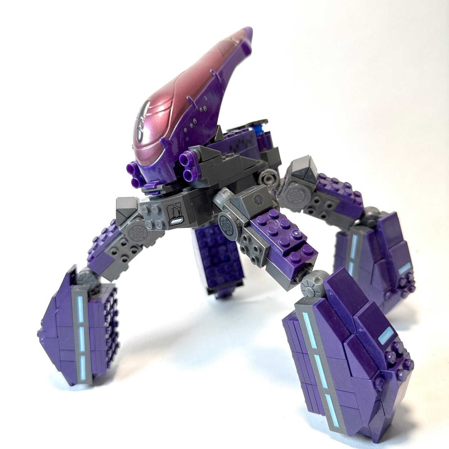 UNSC Gausshog VS Covenant Locust 100% Complete - Halo Mega Bloks
