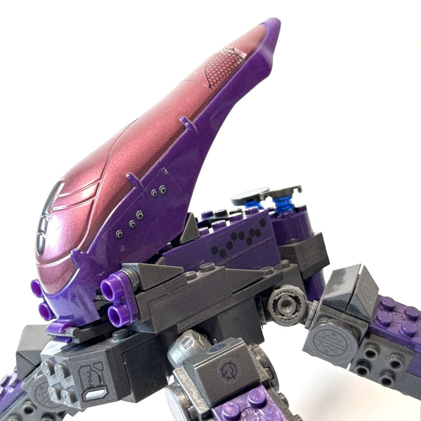 UNSC Gausshog VS Covenant Locust 100% Complete - Halo Mega Bloks