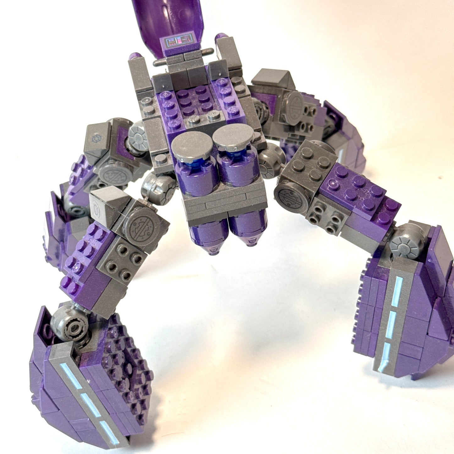 UNSC Gausshog VS Covenant Locust 100% Complete - Halo Mega Bloks