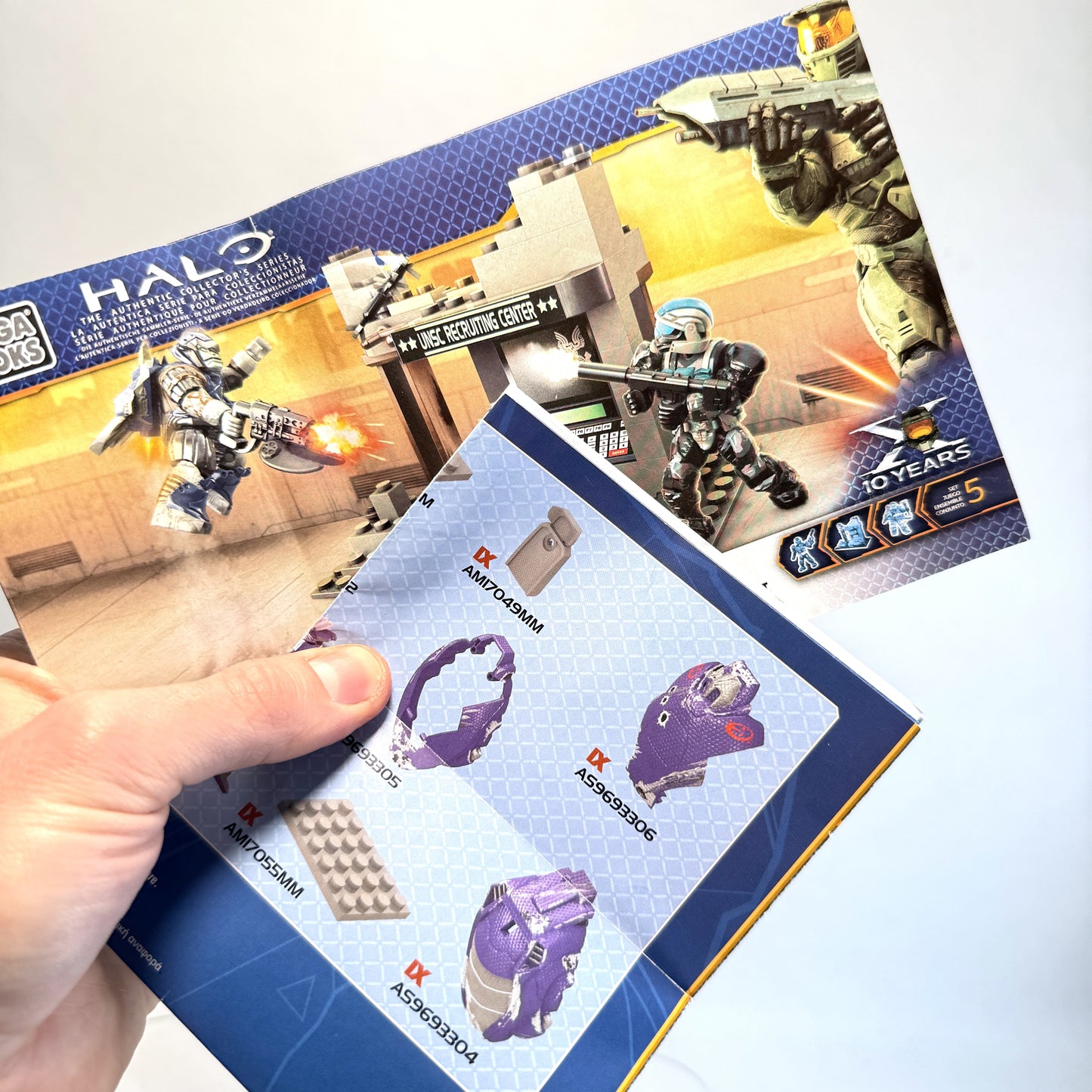 ODST Ambush w/ Covenant Drop Pod & Box - Halo Mega Bloks