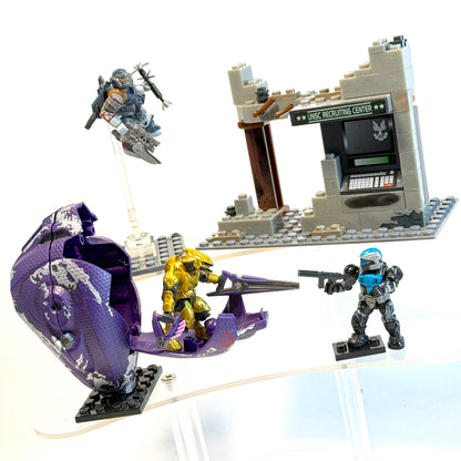 ODST Ambush w/ Covenant Drop Pod & Box - Halo Mega Bloks