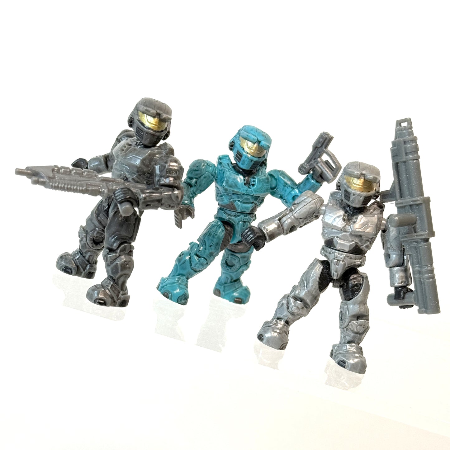 1/9900 Steel, Cyan, Tribute Pack Steel - ULTIMATE Original Spartan Bundle