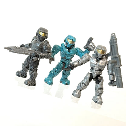 1/9900 Steel, Cyan, Tribute Pack Steel - ULTIMATE Original Spartan Bundle