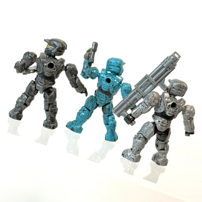1/9900 Steel, Cyan, Tribute Pack Steel - ULTIMATE Original Spartan Bundle