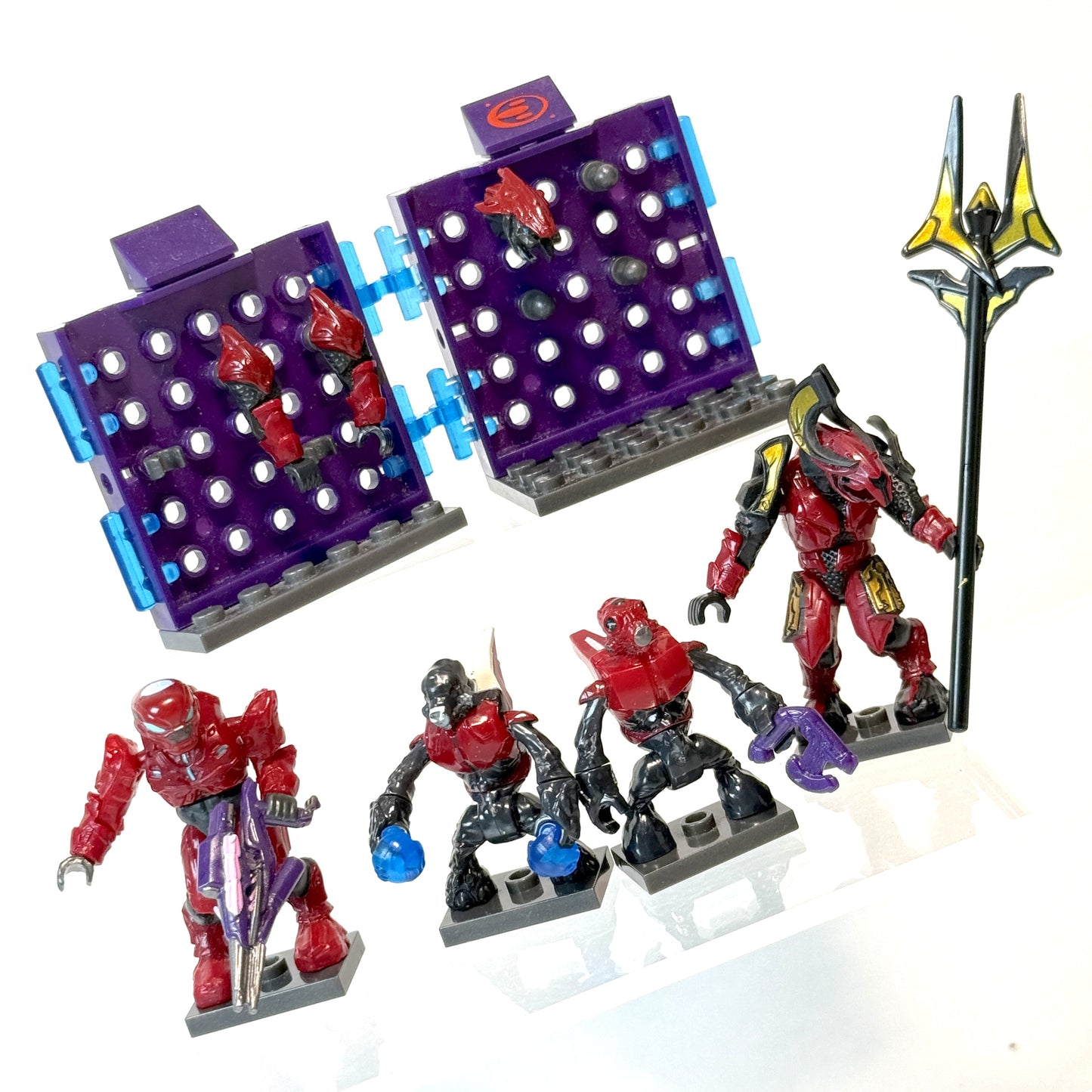 Covenant Crimson Combat Unit - Halo Mega Bloks