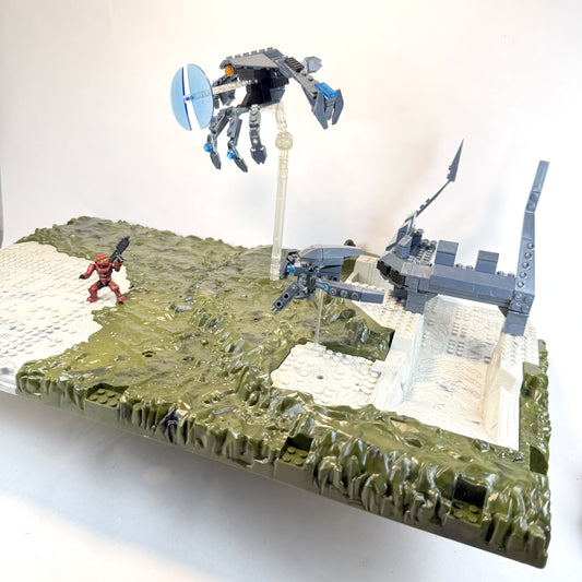 HYPER RARE 100% Complete Battlescape III - Enforcer, Sentinel - Mega Bloks