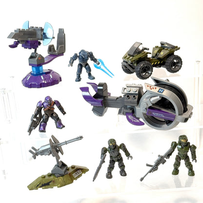 UNSC Mongoose & Brute Chopper 100% Complete - Halo Mega Bloks