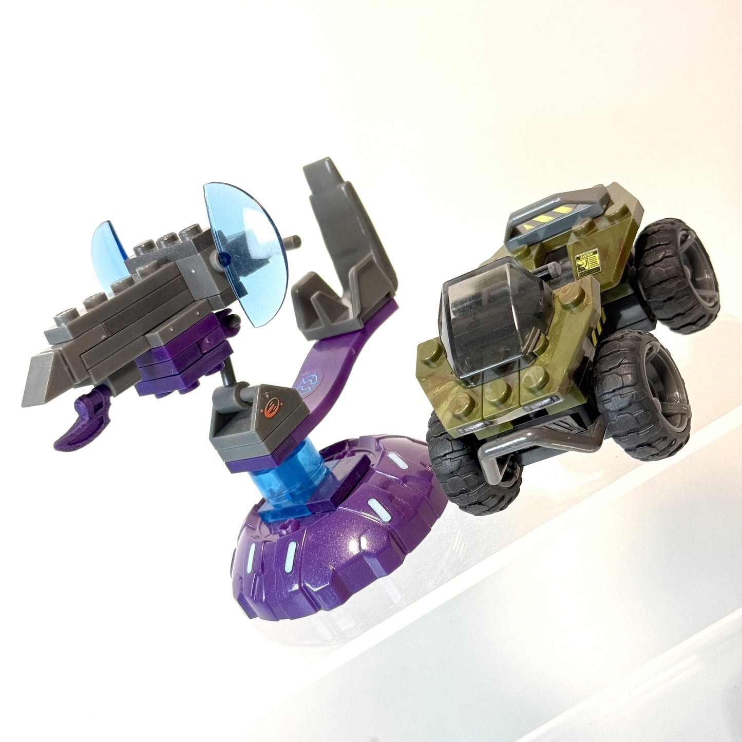 UNSC Mongoose & Brute Chopper 100% Complete - Halo Mega Bloks