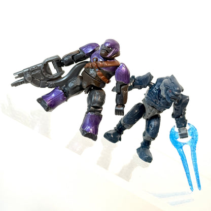 UNSC Mongoose & Brute Chopper 100% Complete - Halo Mega Bloks