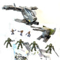 2009 UNSC Hornet & Turret 100% Complete w/ Instructions - Halo Mega Bloks