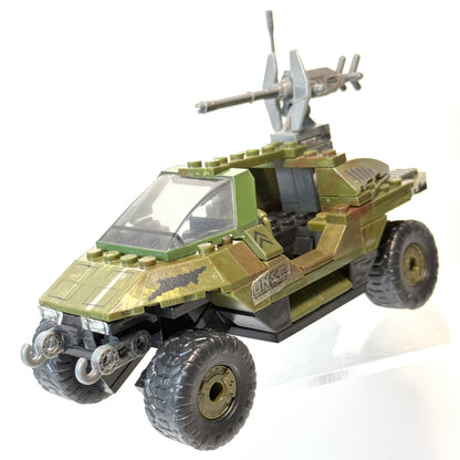 2009 UNSC Warthog & Turret 100% Complete w/ Instructions - Halo Mega Bloks